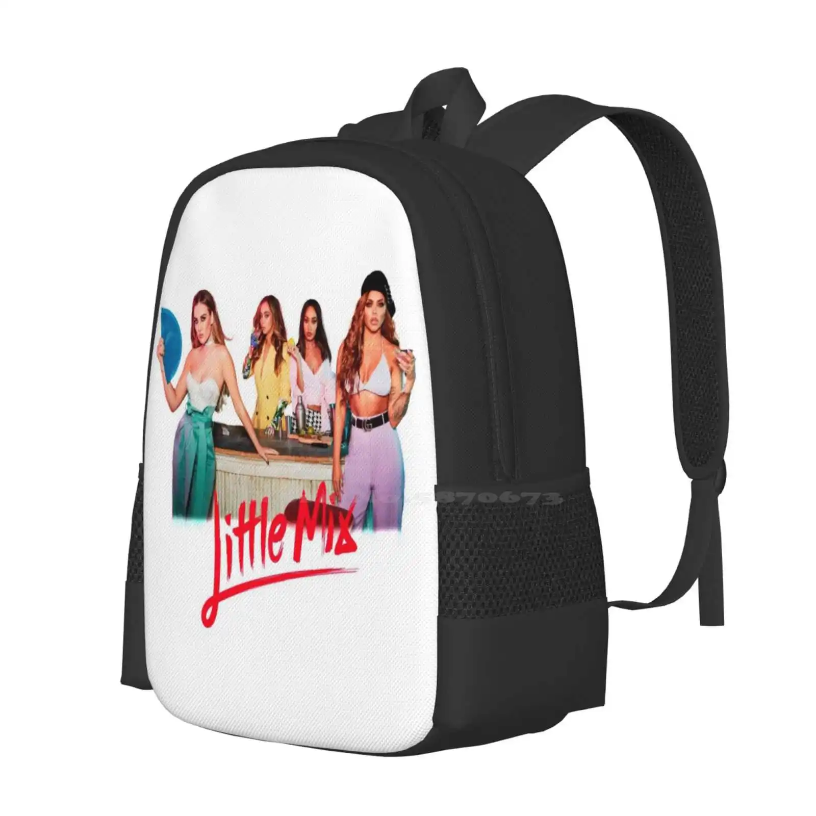 Little Mix Teen College Student Backpack Pattern Design Bags Little Mix Phone Wallets Little Mix Curtains