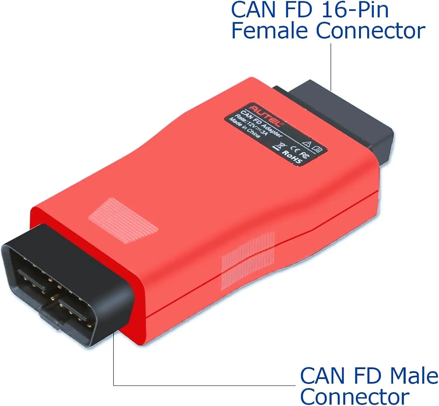 محول تشخيص صغير VCI J2534 Obd2 لسيارات جنرال موتورز حتى 2020 CAN FD متوافق مع أدوات إصلاح MaxiSYS أداة تشخيص السيارة