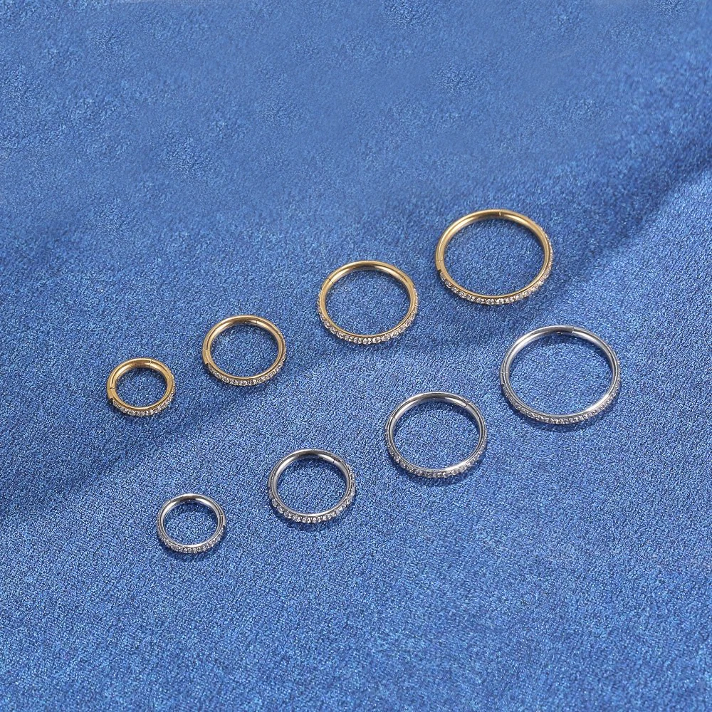 F136 anello al naso in titanio - Clicker Ring Seamless recensione e prezzo