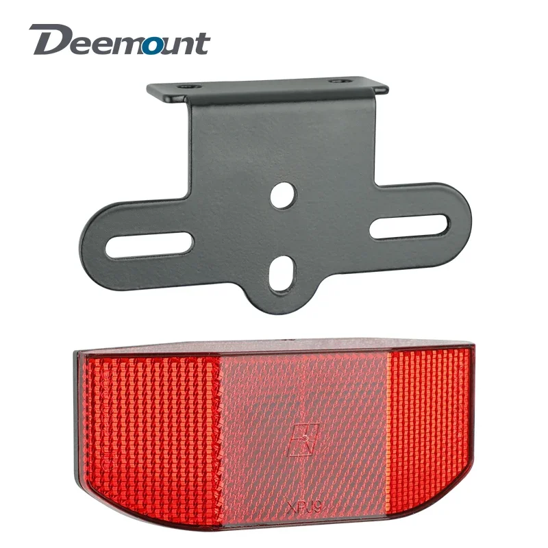 Deemount Luggage Carrier Reflector Rear Lamp Stand Rack Vertical Horizontal Mount mtb Bicycle Accessories