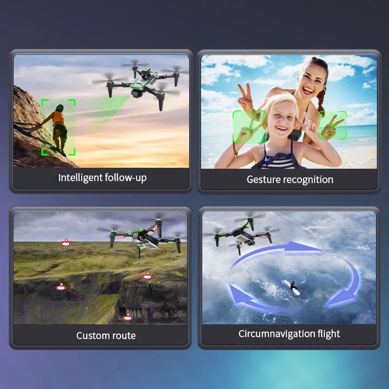 ​SAHE NEW S166 Drone 8K 5G GPS Professional HD Aerial Photography Dual-Camera Omnidirectional Obstacle Avoidance Quadrotor