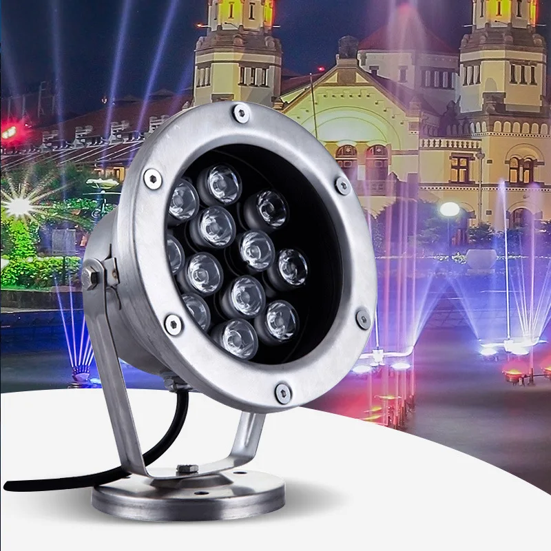 

Colorful Underwater Lights Led Waterproof Landscape Outdoor Park Fountain Pool Light Villa Garden Rockery Fish Pond Spotlights