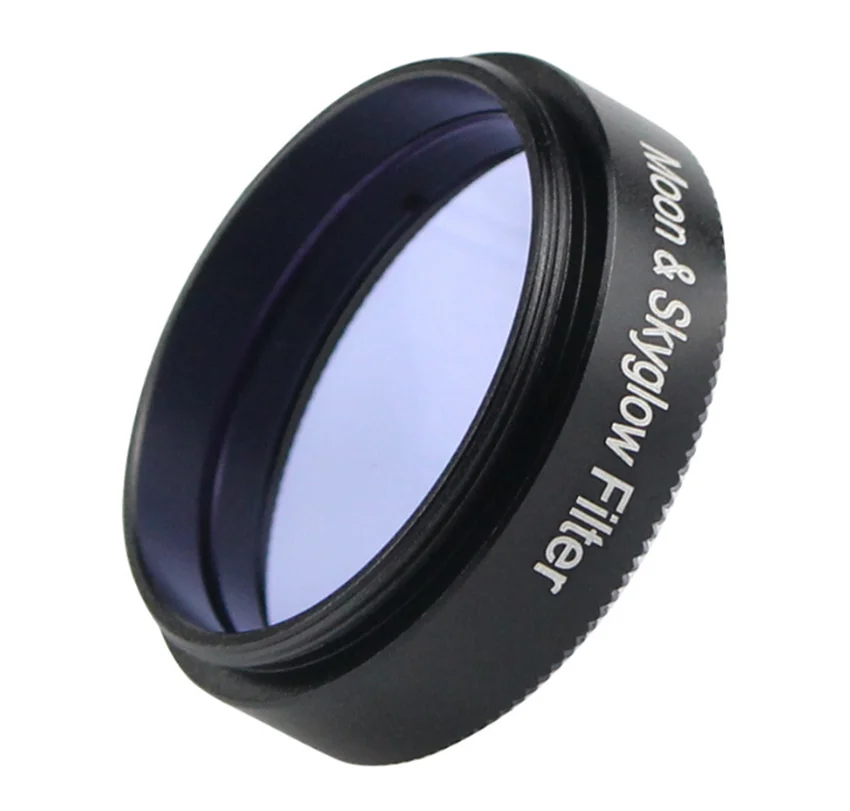 1.25inch Astronomical Telescope Moon Sky Glow Filter Lens Light Optical Glass Star Moon Astrophotography Filtration with Box