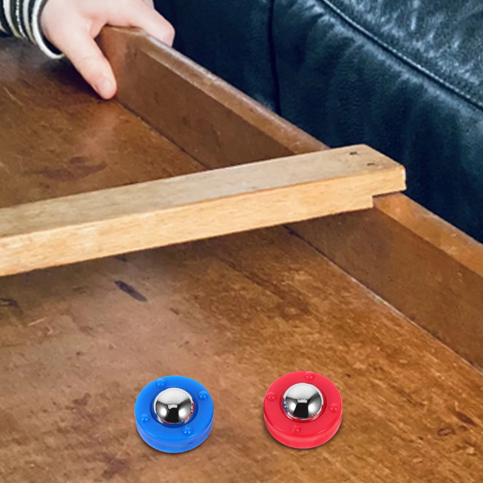 40 Uds juego de mesa cuentas rodantes Shuffleboard Pucks Mini rodillos de repuesto para accesorios de juego de mesa equipo de bolas rodantes