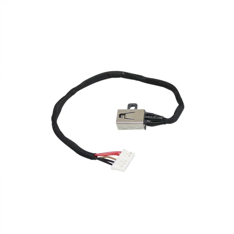 Substituição do chicote de cabos de carregamento para laptop DC Power Jack para Dell Inspiron 15 3551 3552 3458 3558 3559 Série 450. 030060001