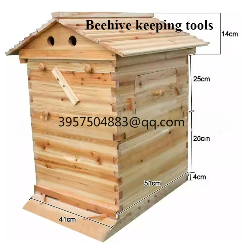 Bee box, boiled wax bee box, beehive tool