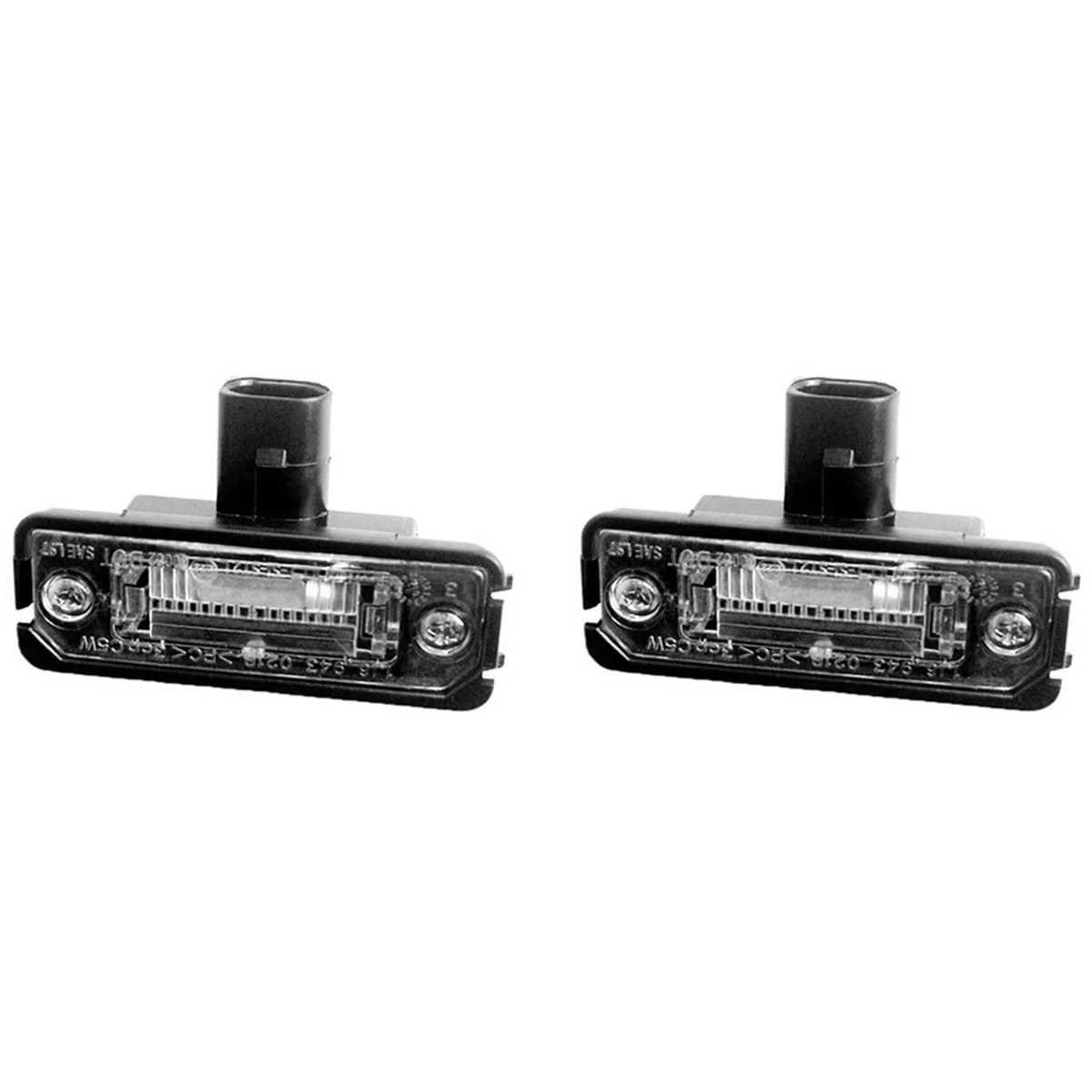 

2X лампа для освещения номерного знака 1J6943021B для Beetle 2006 2010 GOLF MK4 1998 2000 2004 Lupo Phaeton