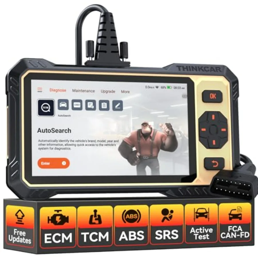 

Диагностический сканер THINKSCAN 662 OBD2 для автомобилей с двунаправленным активным тестированием, сканер двигателя, ABS, SRS, трансмиссии, 12 функций сброса