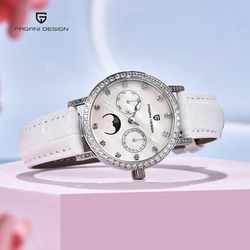 PAGANI DESIGN Women's Watches Quartz Watch For Women 2024 Top Luxury Wristwatches Ladies Waterproof Fashion Exquisite Clock Gift