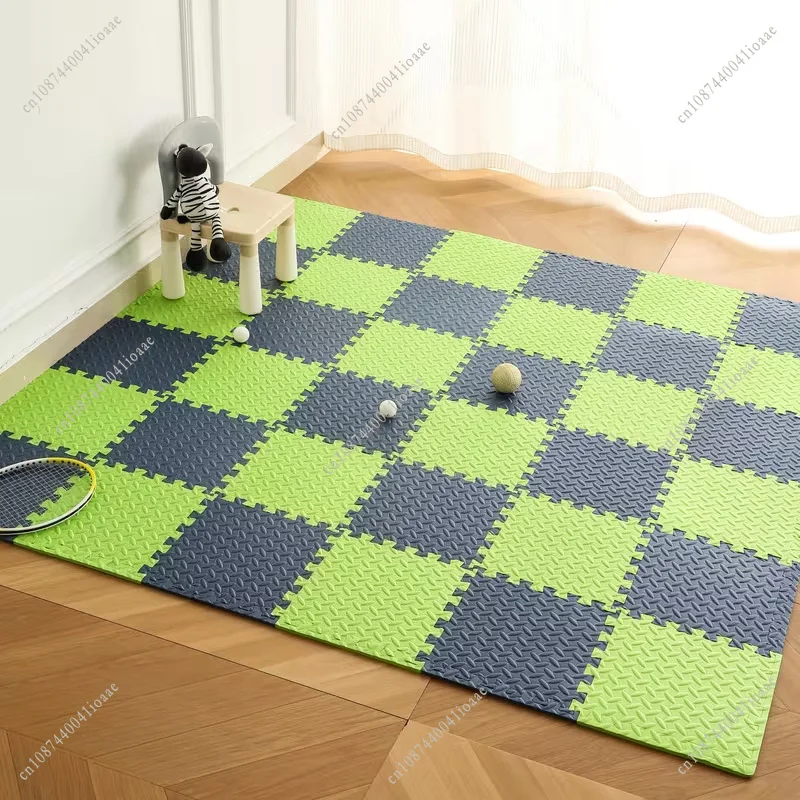 16Pcs Outdoor Workout EVA Plastic Puzzle Tiles 30x30x1CM Gym Yoga Interlocking Floor Mats for Home Fitness Mat Rug
