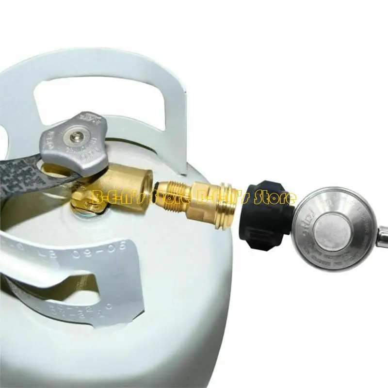 Y1AD Brass Gas Conversion Joint for Gas Interfaces in North America