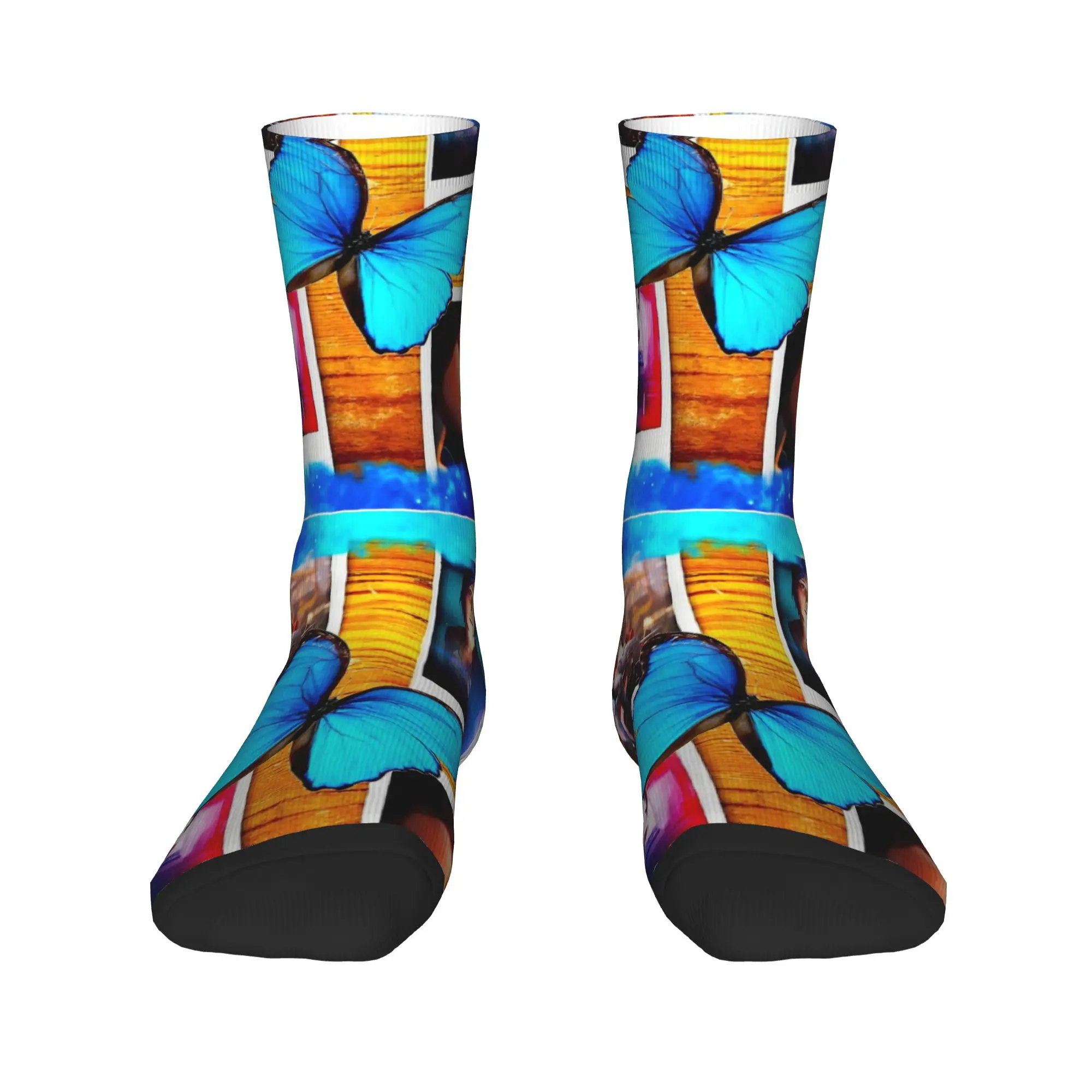 Носки Pricefield Max & Chloe Life is, повседневные чулки, осенние нескользящие женские и мужские носки, теплые мягкие дизайнерские уличные носки