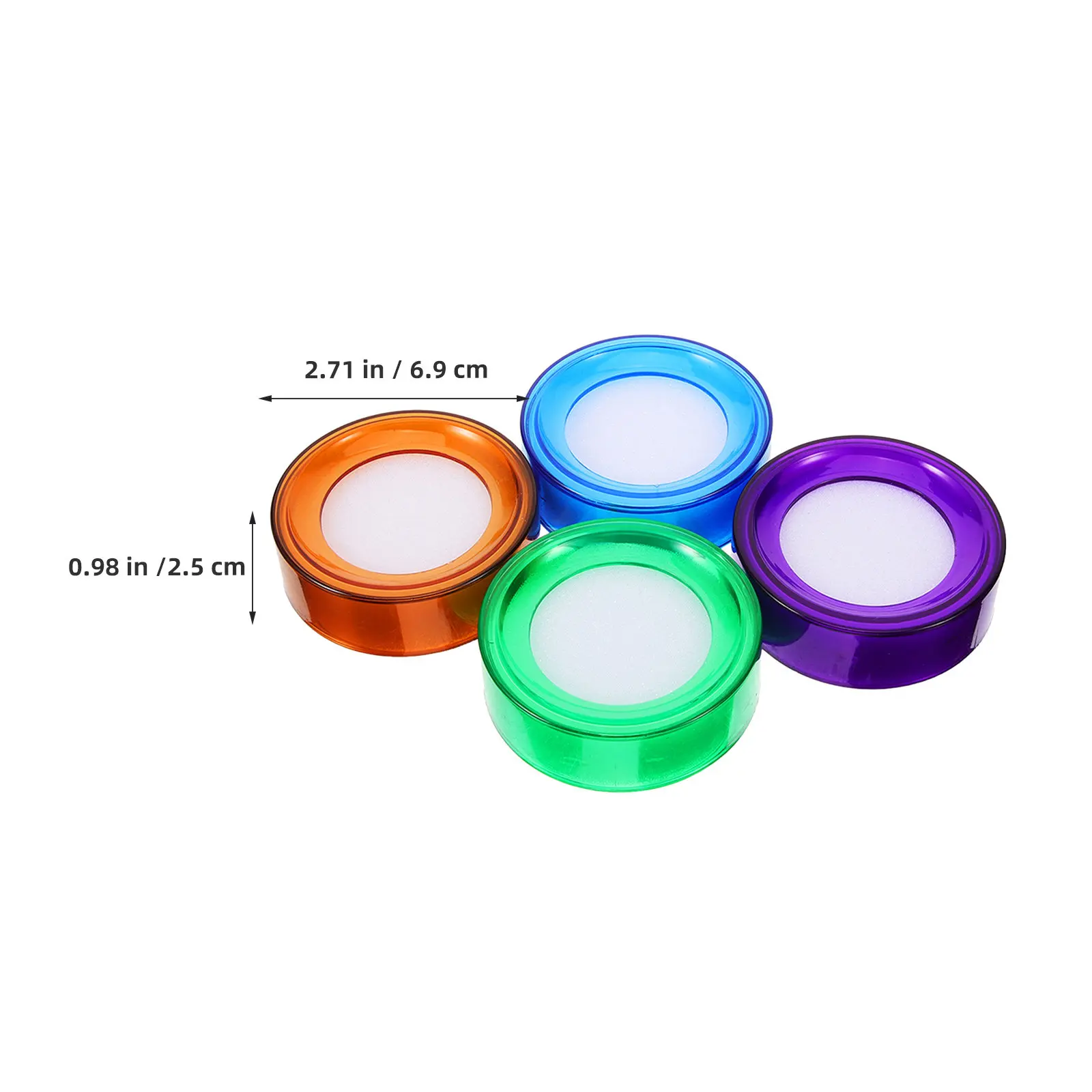 16Pcs Essential Counting Tool Finger Moistener for Cash Counting Bank Teller Sponge Wet Sponge for Paper Bills Accurate Money view 2
