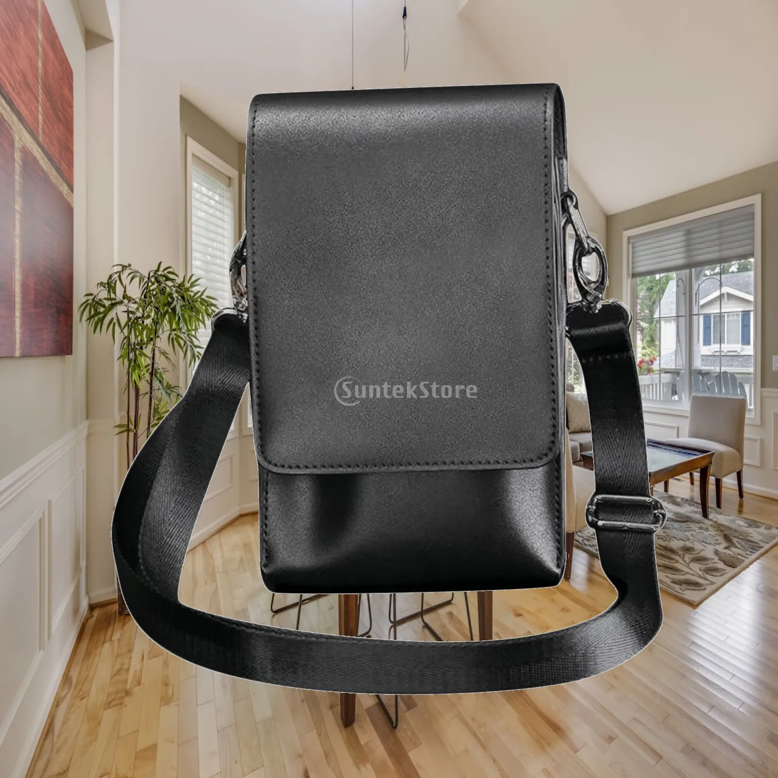Hair Cutting Scissors Storage Waist Bag PU Leather Holster Pouch for Barber Hairdresser Stylist Tools Clips Combs Case