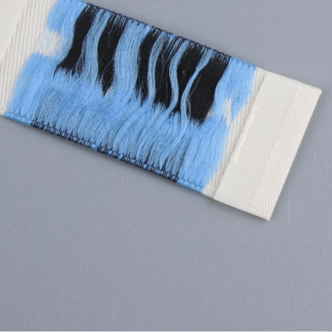 Customized Woven Label For Garment Luggage Clothing Tags For Hats Brand Names Woven Logotype Labels Fabric Tags