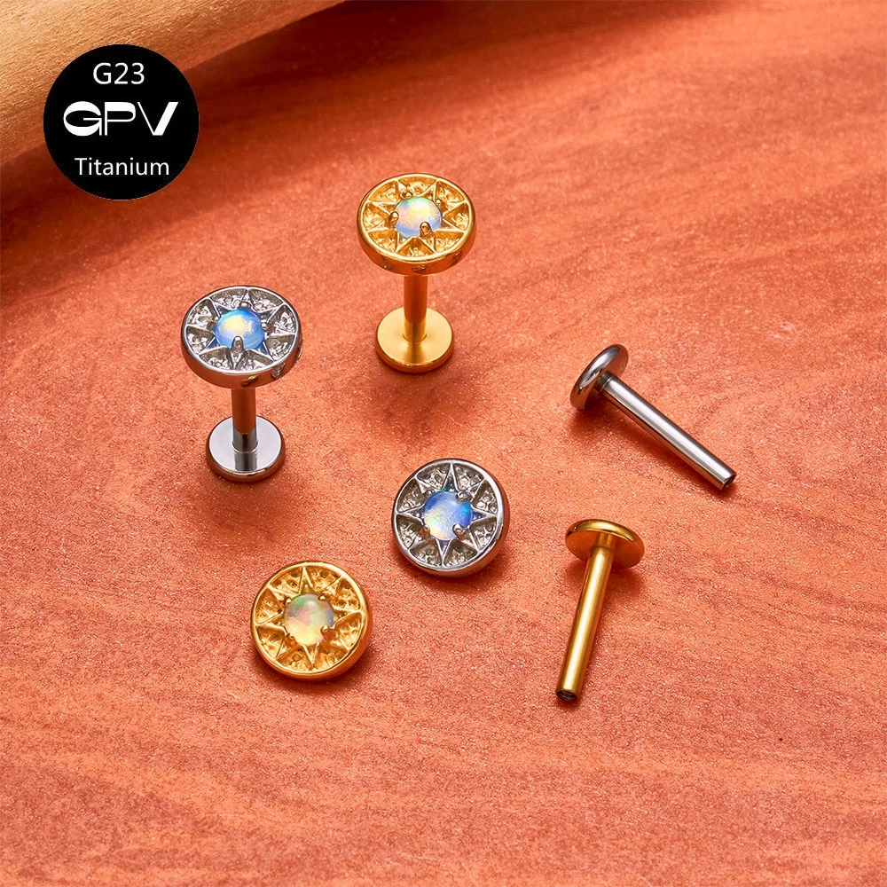 حلق أذن نسائي فاخر من التيتاني - مراجعة Opal Earrings Dangle وسعره