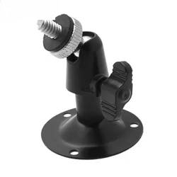 Staffa per montaggio a parete Supporto in metallo Supporto per telecamera CCTV rotante sicuro per installazione di telecamere di sorveglianza di sicurezza
