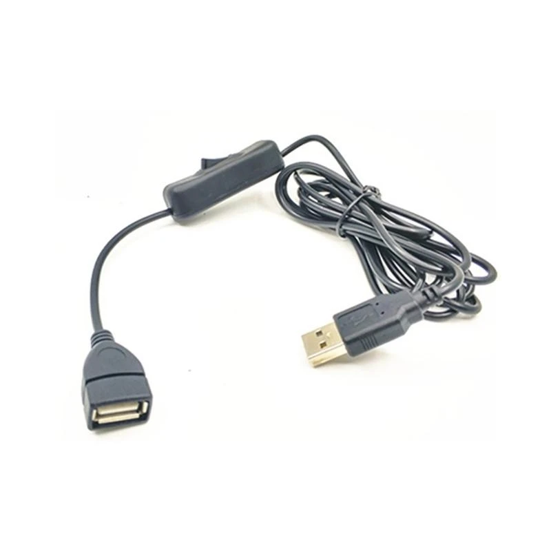 USB2.0 Extension Cable Cord Support 480Mbps Data Transfer with Power Switches