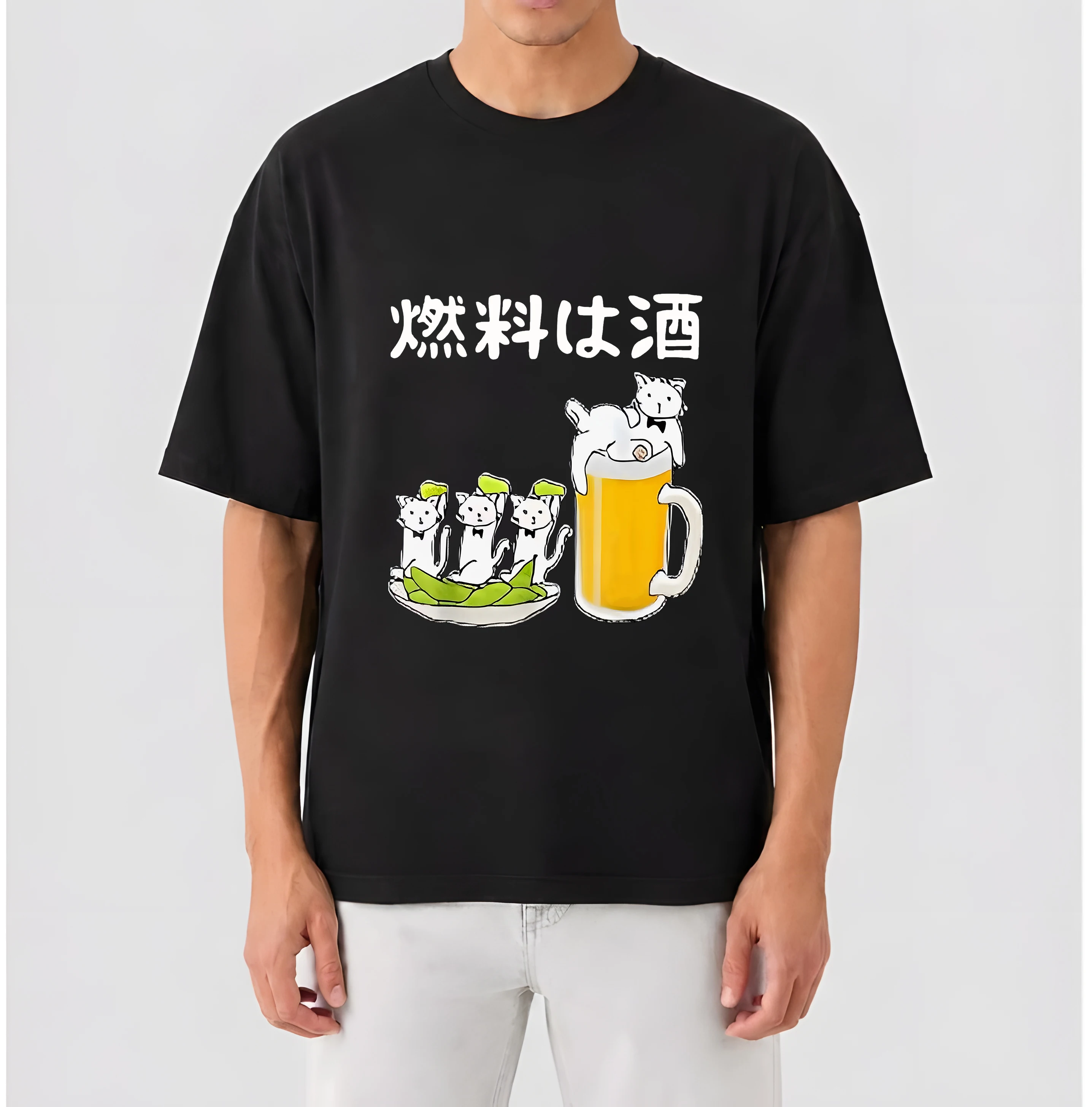 1pcs T shirt for men Summer 100% Cotton Short sleeve Man clothes Solid color Y2k tops Men clothing Casual Breathable Hip-Hop