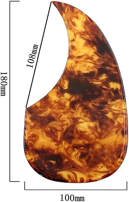 

Накладка для акустической гитары, самоклеящаяся пластина против царапин, толщина 2 мм