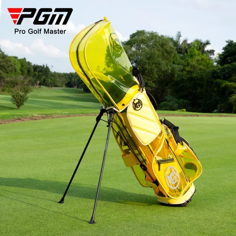 PGM – sac de Golf pour femmes, sac de Club Portable étanche de haute qualité, léger, brillant, Transparent, mis tous les ensembles de Clubs QB131