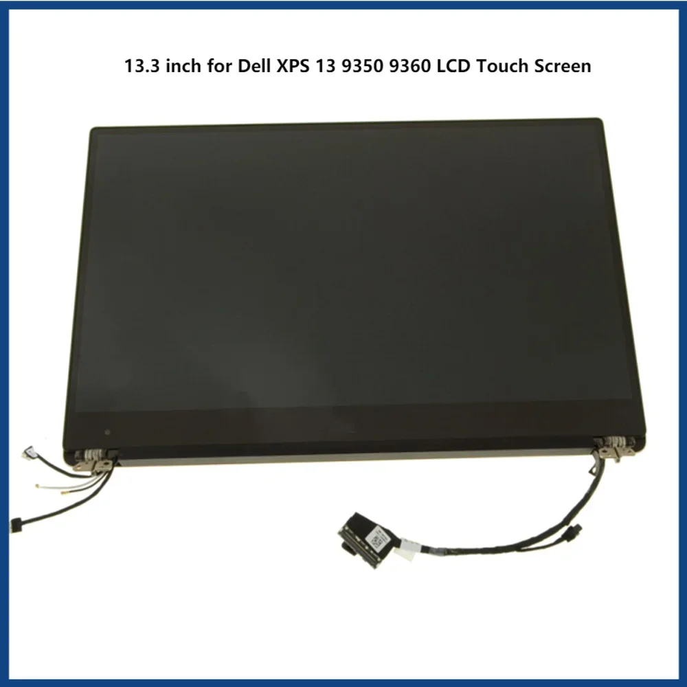 13.3 inch for Dell XPS 13 9350 9360 LCD Touch Screen Display Full Assembly Upper Part QHD 3200x1800