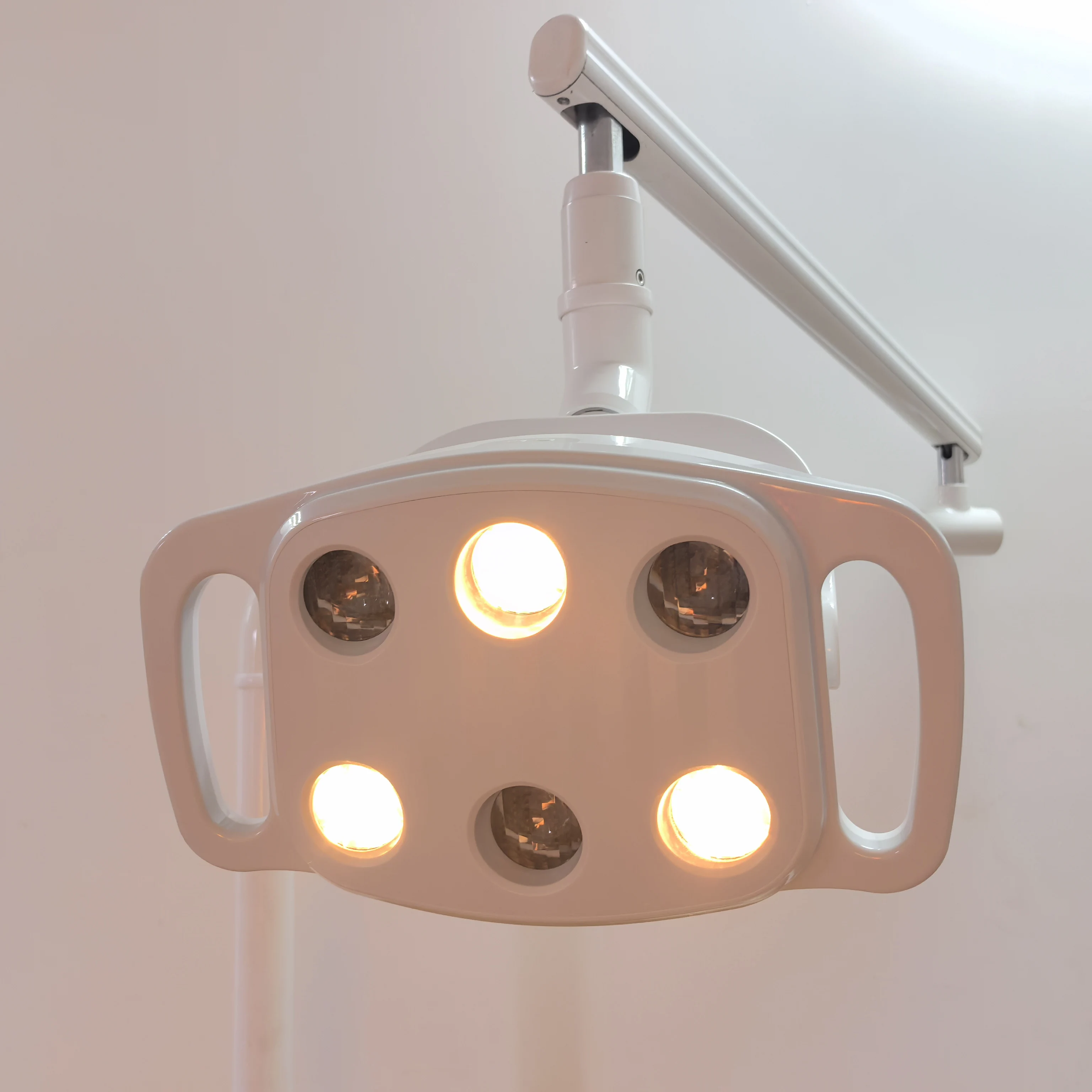 6 Bulb Dental LED Shadowless Lamps Dual Color Dentistry Exam Lights Hospital Medical Practice Dental Office Lighting