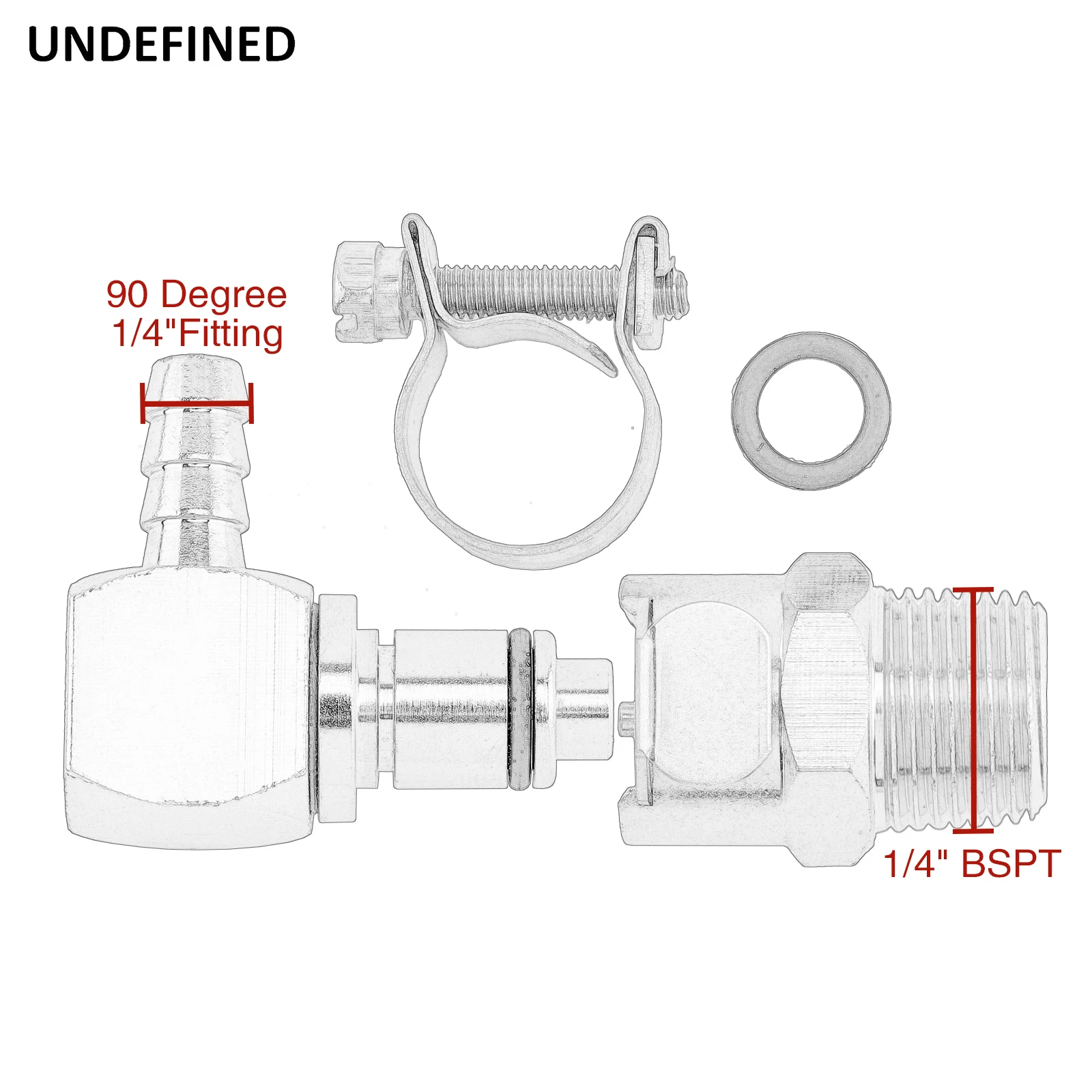 Fuel Petrol Line Hose Quick Release Disconnect Coupling Kit Set For BMW R1200GS ADV R1200R/RT S1000RR K1300R K1600GTL HP4 Rninet