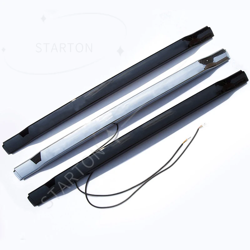 For Toyota Land Cruiser 200 LC200 2016-2021 Tailgate Brake LED Light Chrome Decoration Strip External Accessories