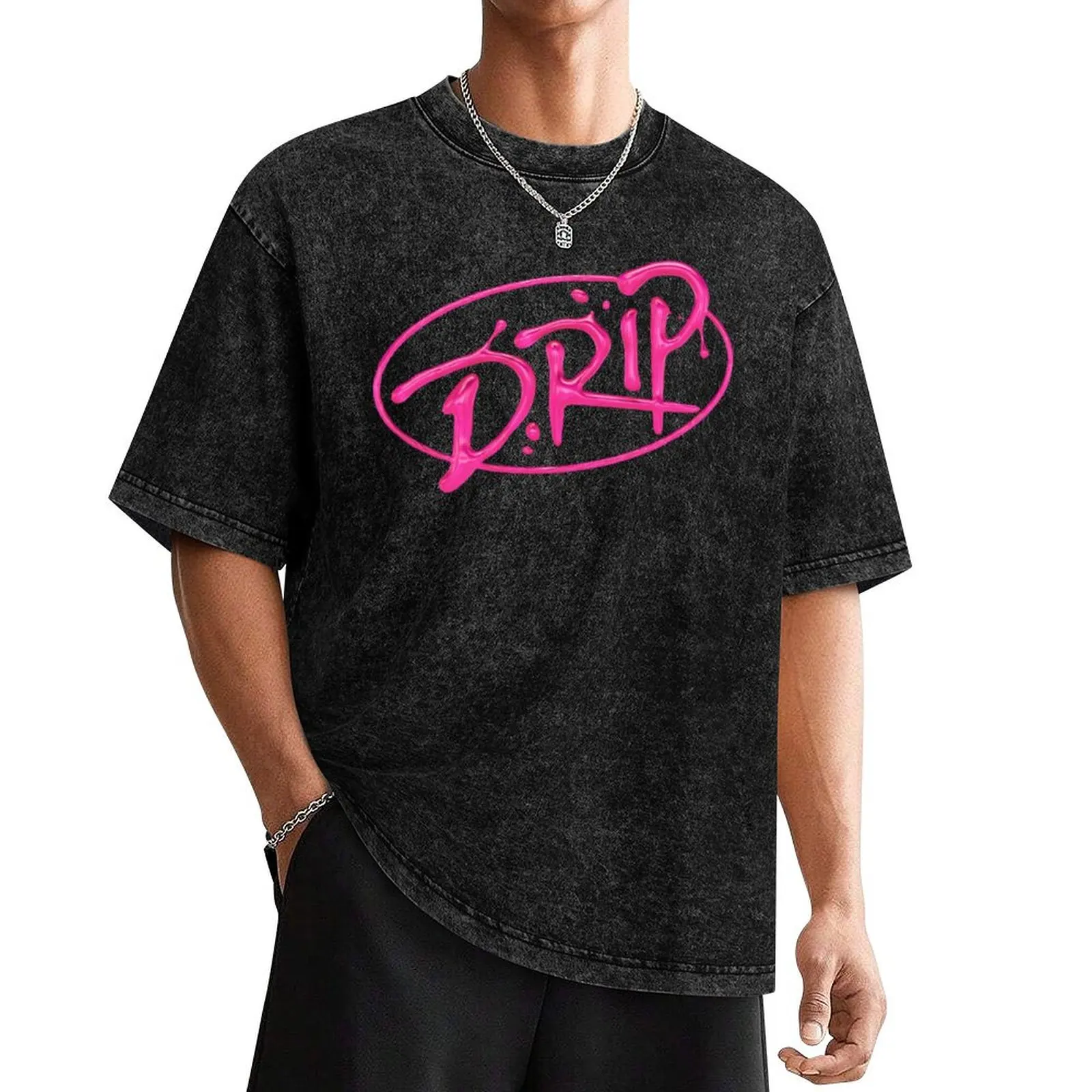 Drip Babymonster (KPOP) T-Shirt Personalized t-shirt cotton man t-shirts funny costumes mens plain t shirts