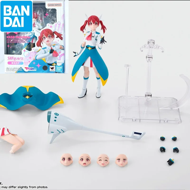New Product In Stock Original Bandai S.H.Figuarts Kana Sakuragi Hoshikuzu Telepath Movable Figure Collectible Anime Model Toy