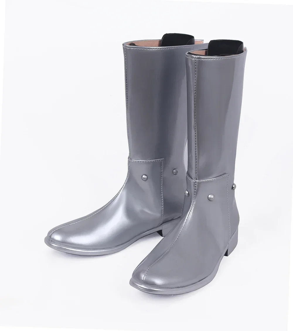 JoJo Bizarre Adventure – bottes de Cosplay Polnareff, chaussures de Costume Anime sur mesure pour hommes et femmes, fête d'halloween