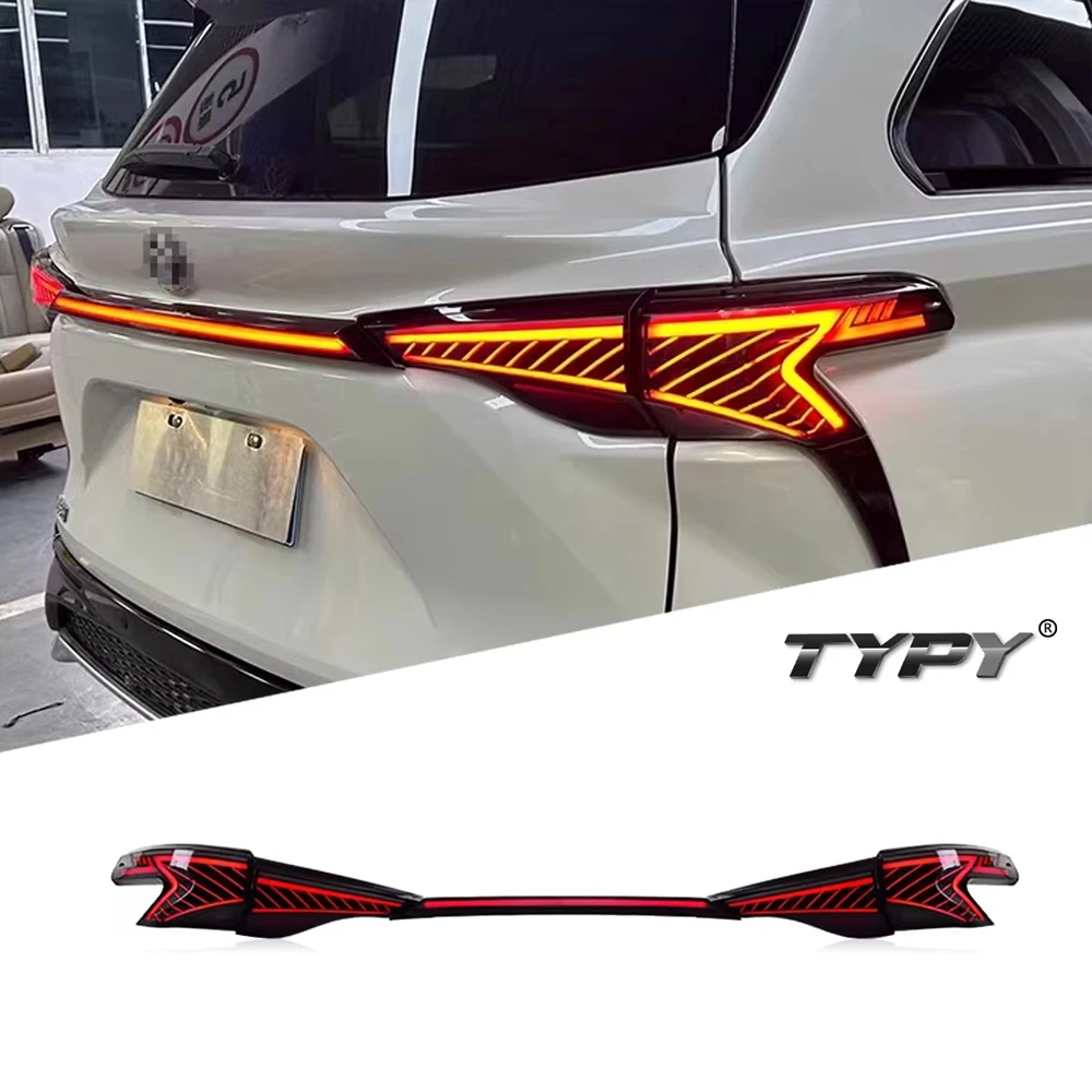 

TYPY Car For Toyota Sienna Taillight 2021-2023 Upgrade Modified to New DRL Dynamic Turn Signal LED Taillight Auto Accessories