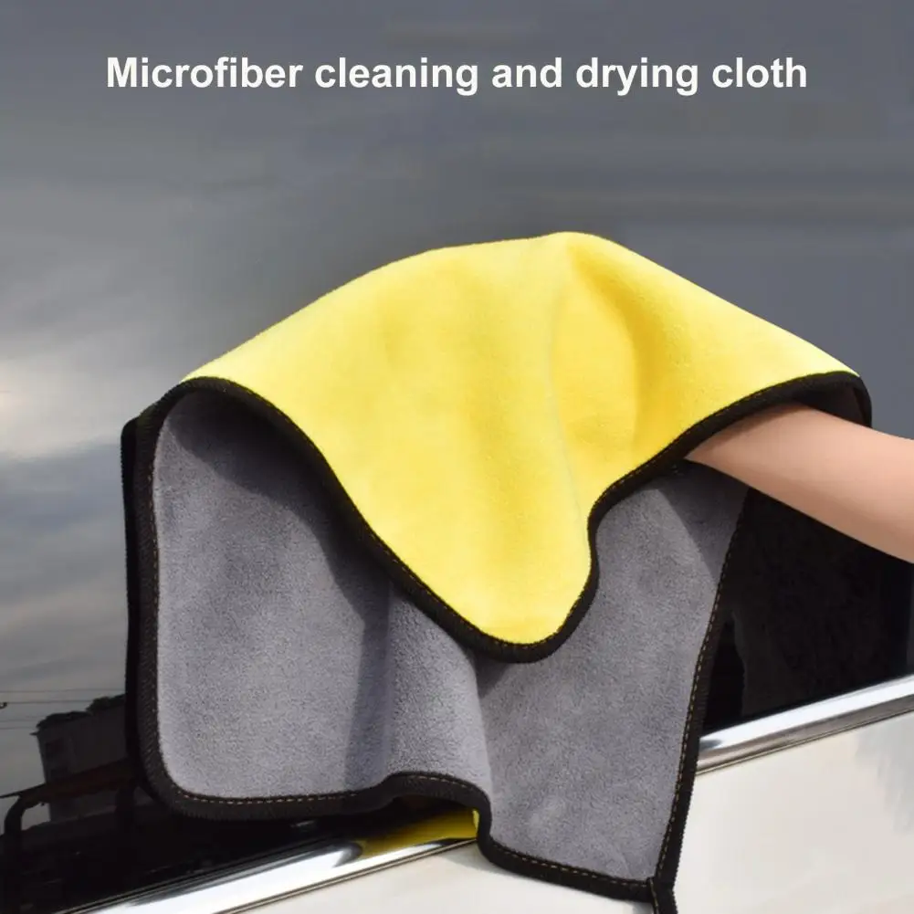 

Microfiber Towel Reliable Good Decontamination Effect Portable Wiping Rags Efficient Super Absorbent Towel for Car