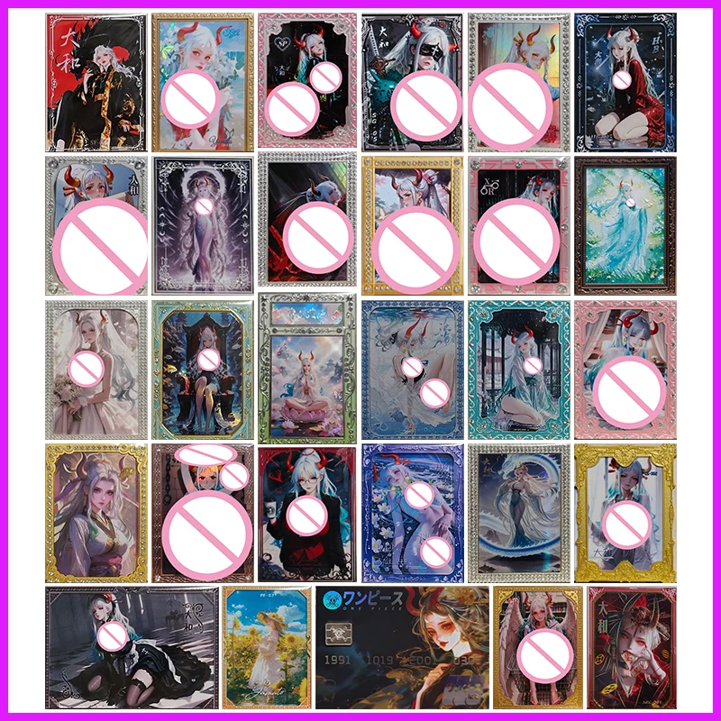 Anime ONE PIECE Rare SF GYX UR JP SSR SP SA SG LS EX SPT SRA PF CR HB Yamato Carte da collezione in metallo Giocattoli per ragazzi Regalo di compleanno