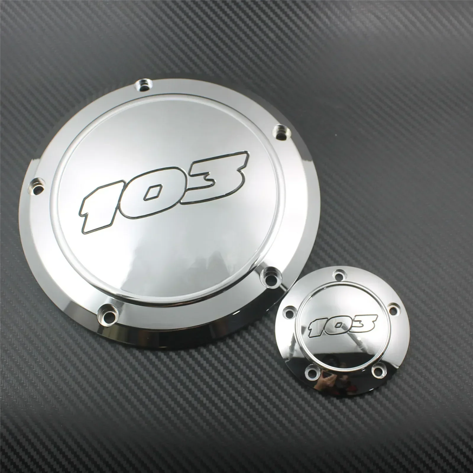 Motorcycle 5 Holes Derby Clutch Timing Timer Cover Engine Covers For Harley Dyna Touring Softail Electra Glide FLHR FXD 99-2017