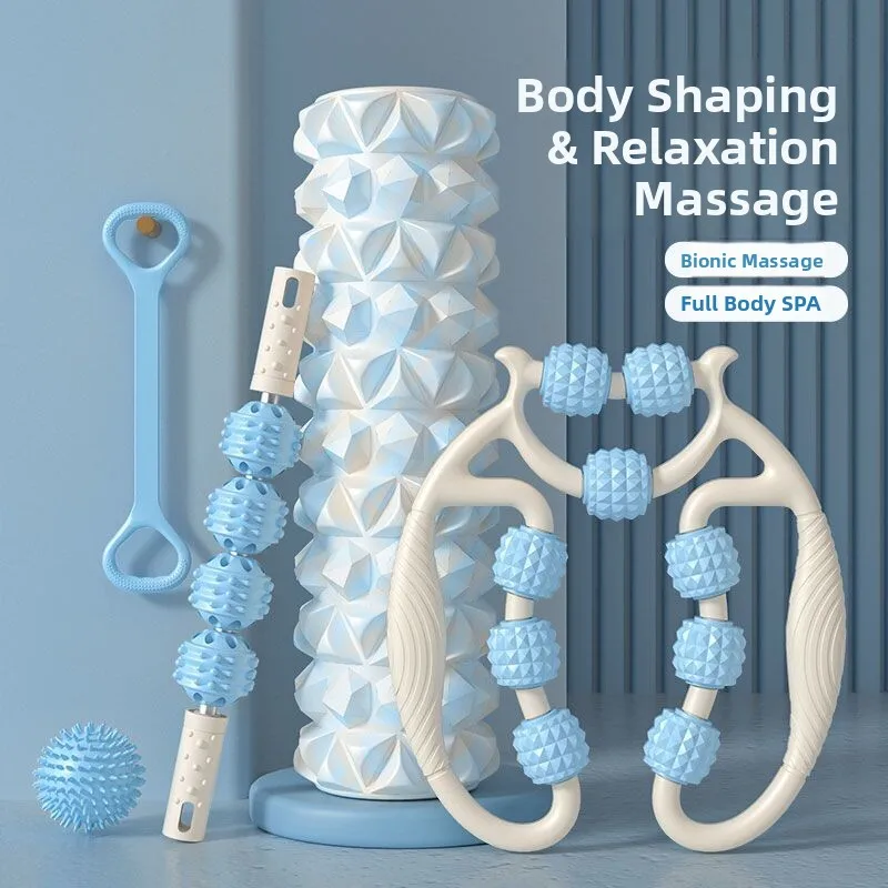portable-yoga-foam-rollers-leg-shaping-equipment-ring-shaped-leg-massager-slimming-fitness-equipment-muscle-relaxing-tools