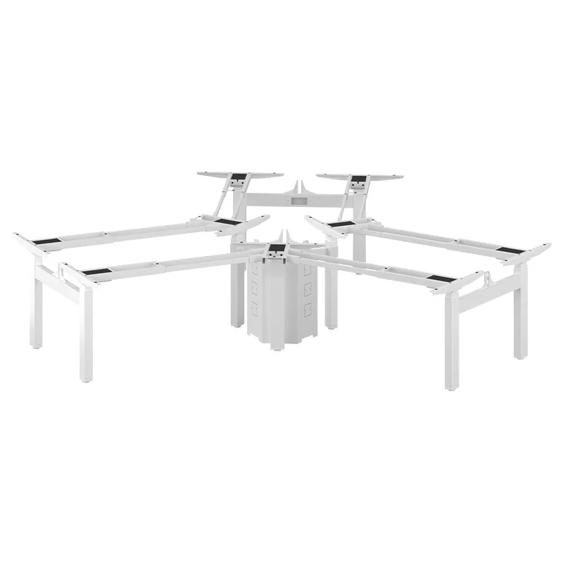 Three-person staff lifting table frame, intelligent desktop office lifting table, adjustment, intelligent lifting table legs