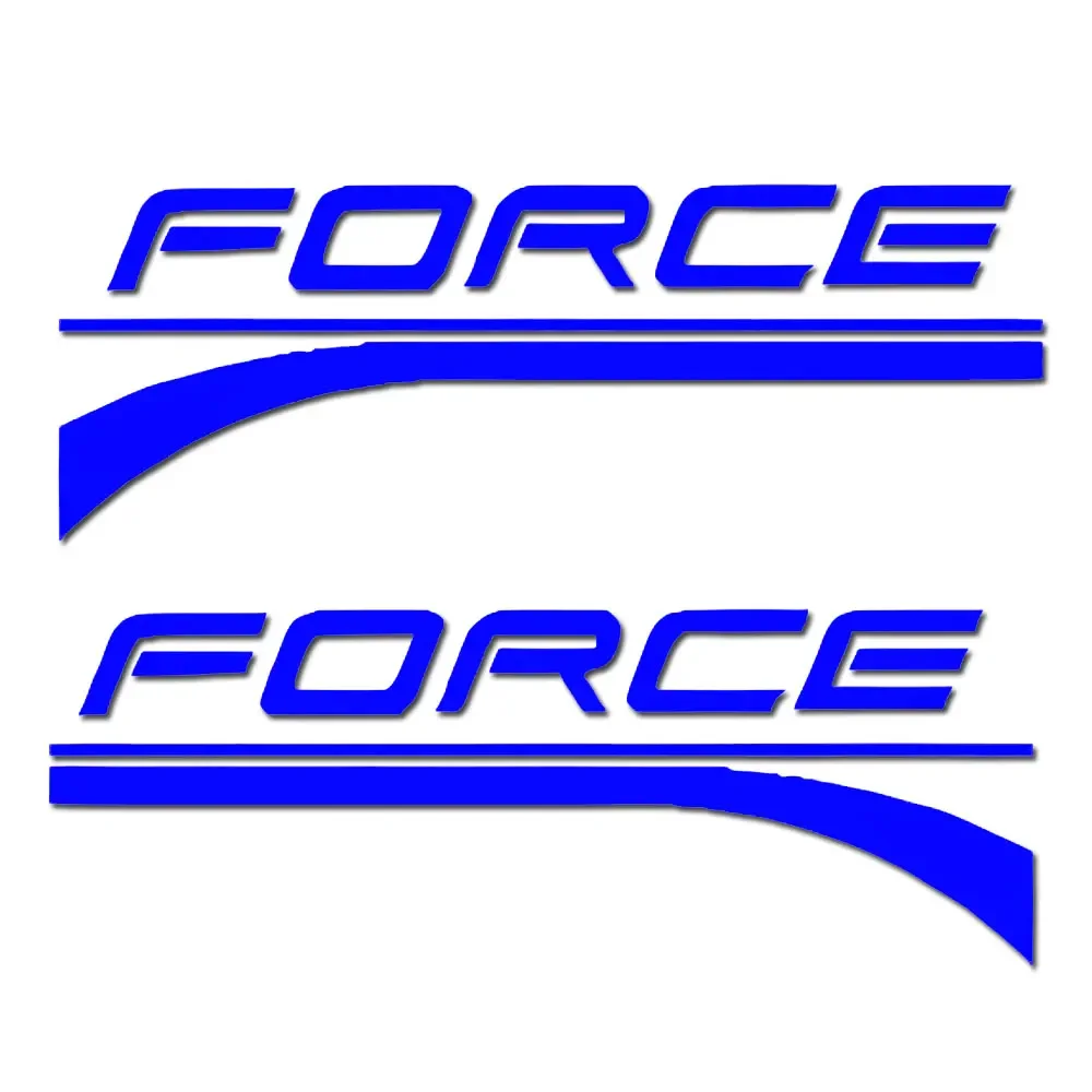 لشارات/ملصق استبدال المحرك الخارجي Mercury Force X2
