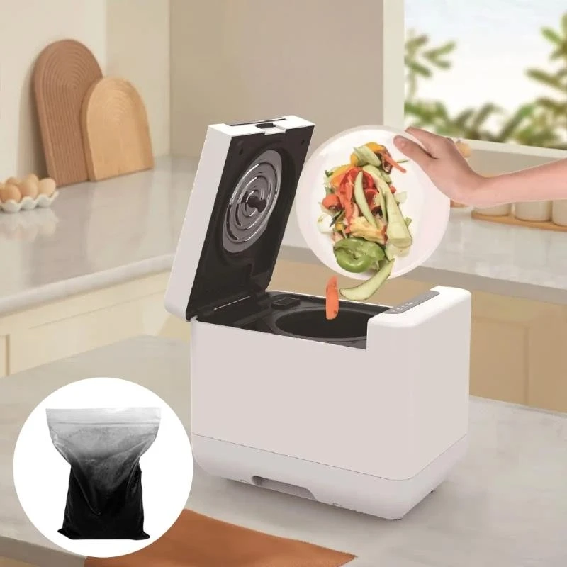 1パックのアクティブ化された木炭補充は、キッチンの材料装置吸収フィルター用の堆肥化マシンの交換部品