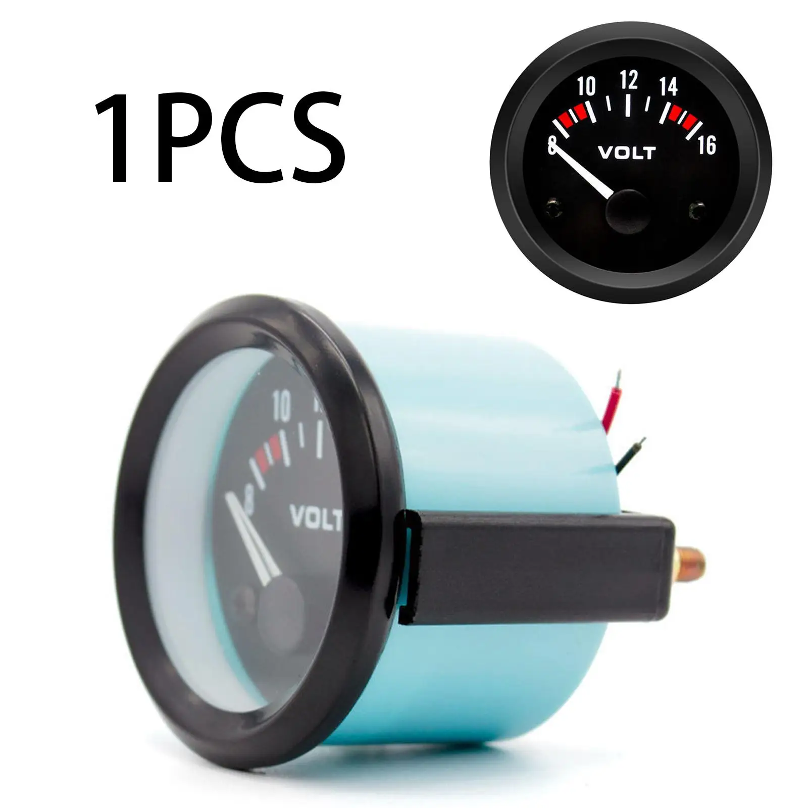 Electrical Car Voltmeter 12V for Modification Repair Long Service Life