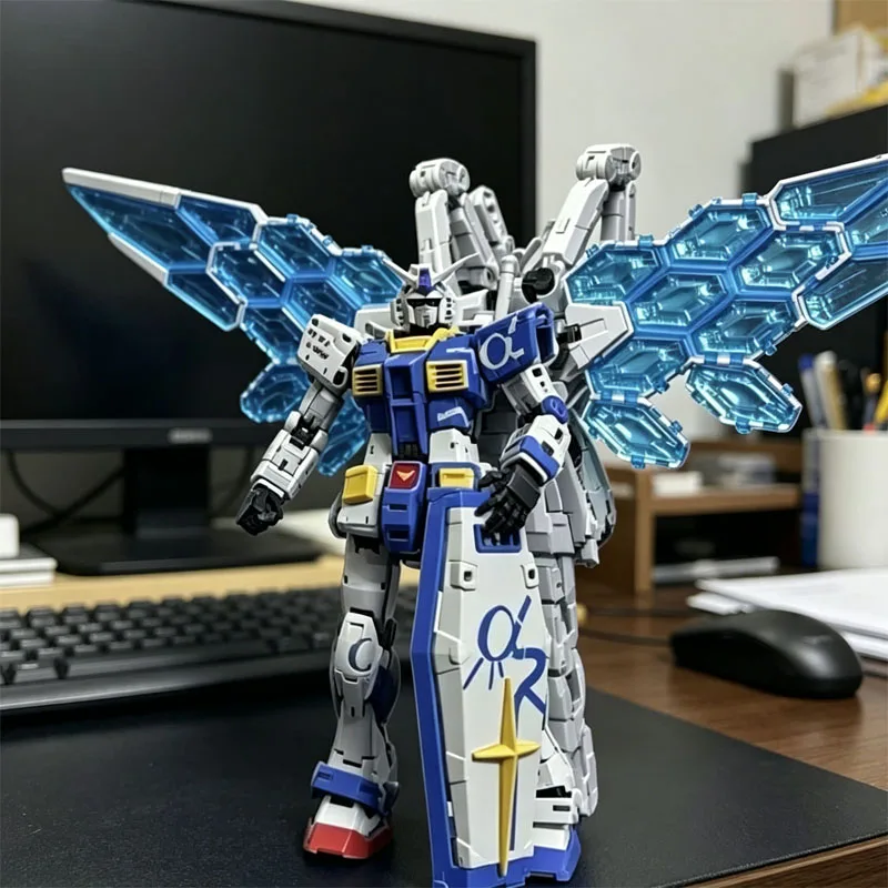 Figura de Acción RX-78F Fighter 2.0 a Escala 1/144, Modelo Animal, Edición Limitada Kowloon Fist, Detalle Superior, Adorno de Escritorio, Juguetes de Plástico, Regalos