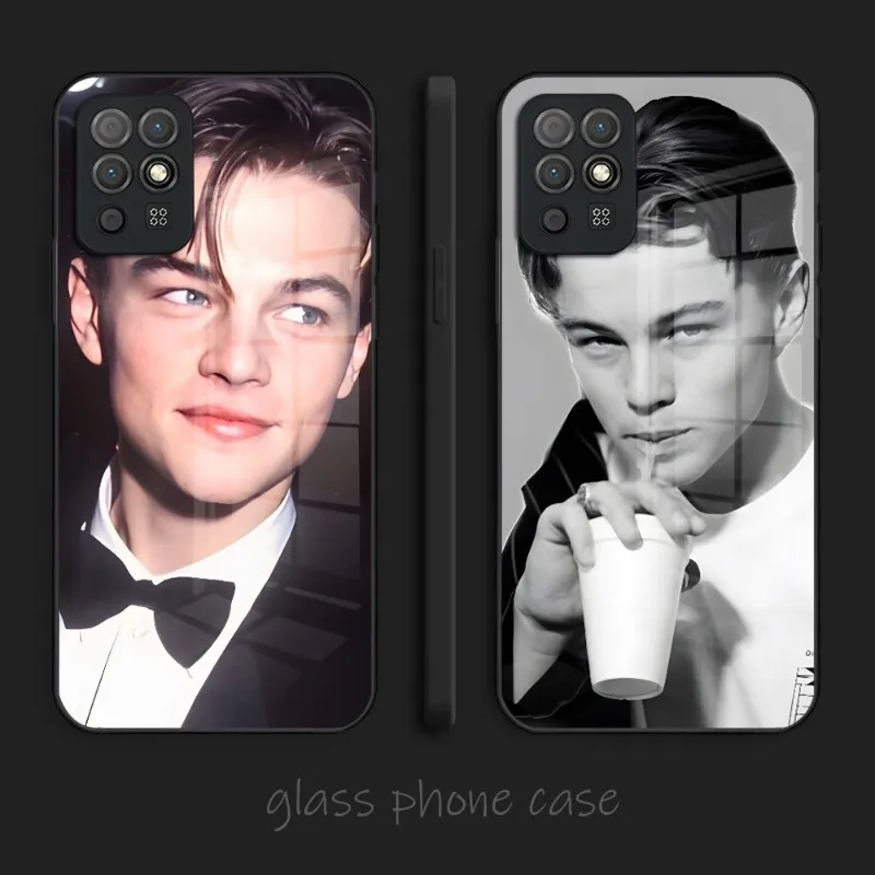 Leonardo DiCaprio Young Phone Case Glass For Huawei P30 P40 P50 P20 ProPlus Lite Mate 40Pro 30 20 Nove 9SE 9 8 7 Pro Cover