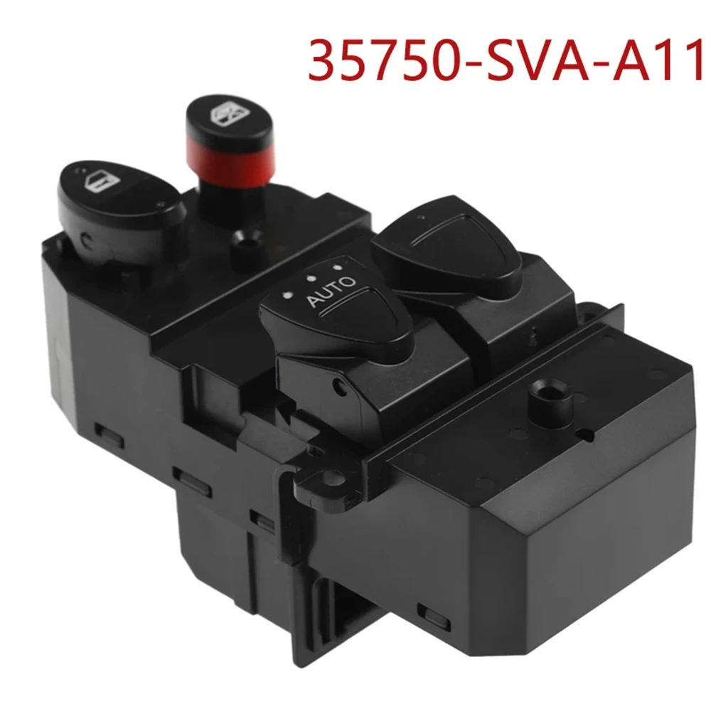 

​35750-SVA-A11 For Honda Civic 2006-2011 Electric Power Window Master Switch 35750SVAA11 Practical And Durable Easy To Use