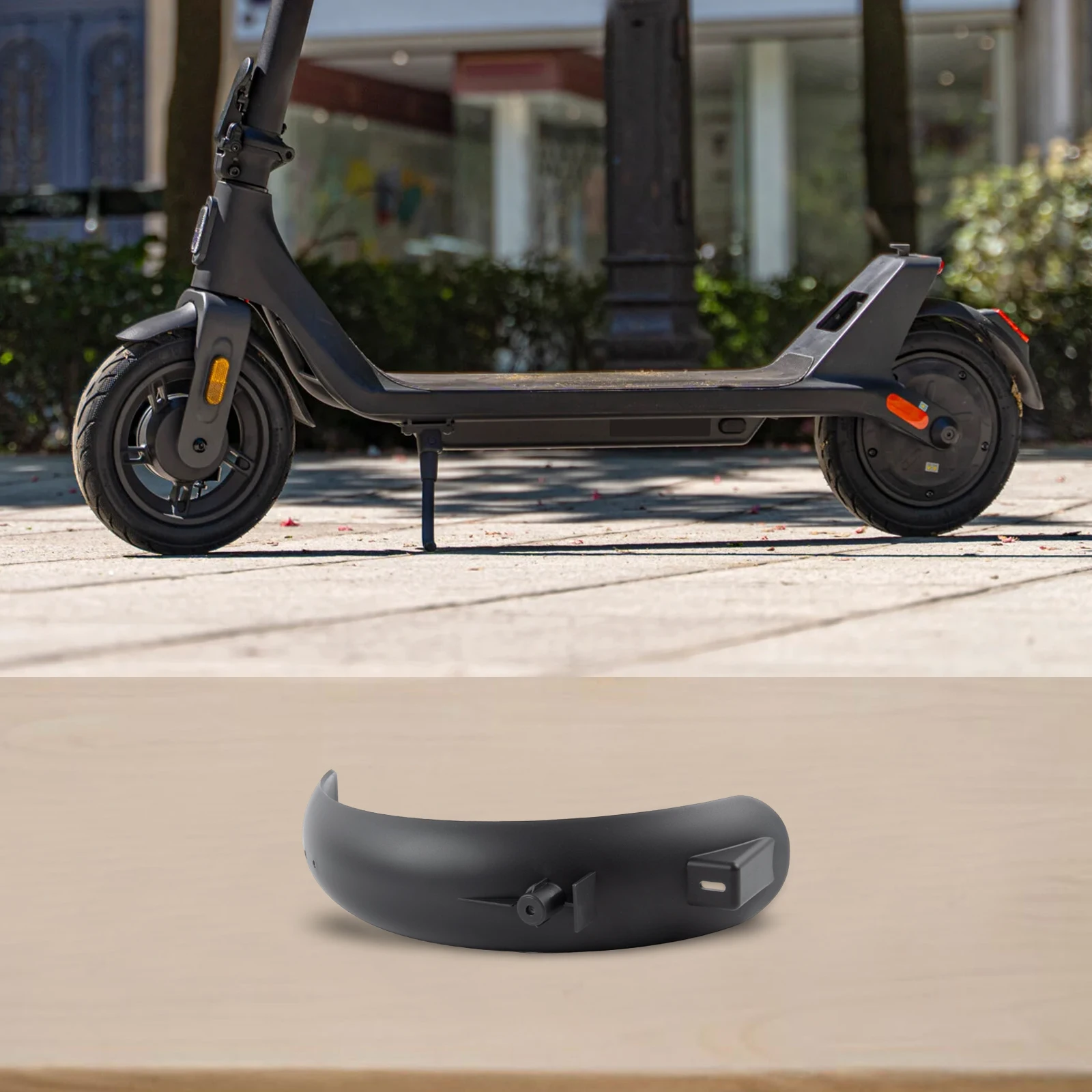 Plastic Mudguard for Xiao Scooter 4 For Lite and Second Generation Rear Wheel Coverage for Enhanced Ride Cleanliness