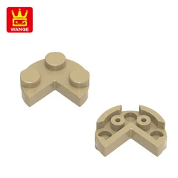 WANGE 4032w 100g/258PCS  3/4 Circular Plate Building Blocks Moc Accessories Compatible with Brick Spare Parts Construction Toys