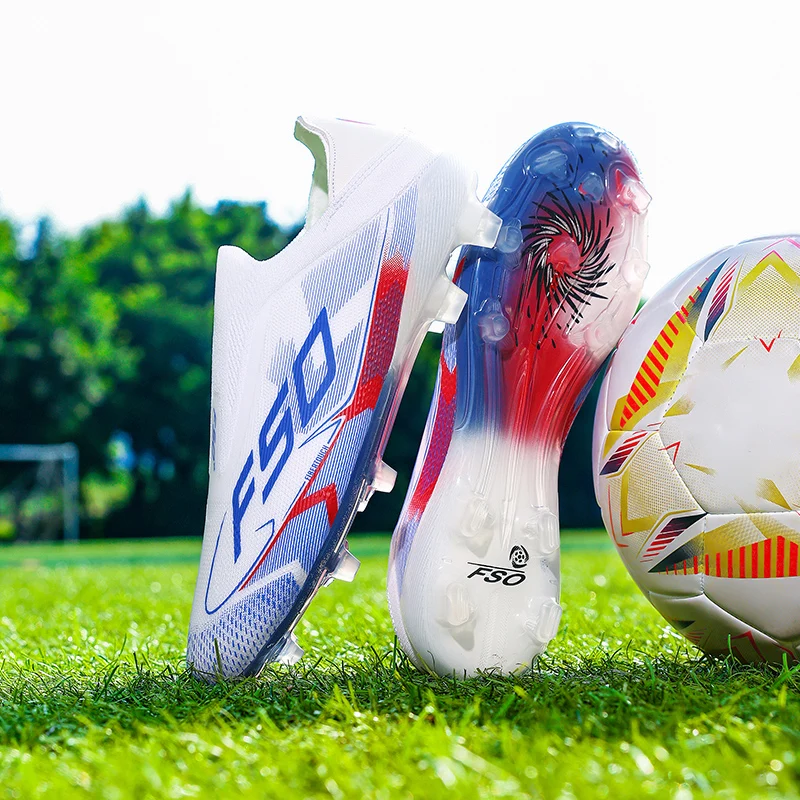 Mens Soccer Shoes Womens Indoor Outdoor Football Cleats Unisex Youth Adult FG Training Sneaker