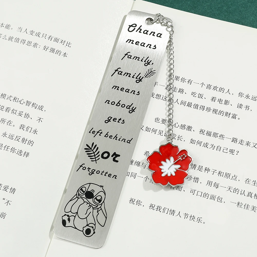 Imagem -04 - Stainless Steel Metal Stitch Book Mark Bonito Anime Bookmarks Colete Livro Acessório Presentes de Férias para Pais e Filhos