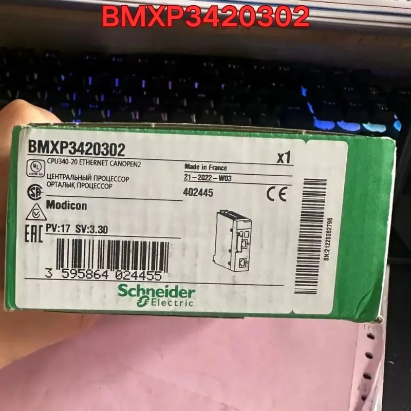 

New unused PLC module BMXP3420302