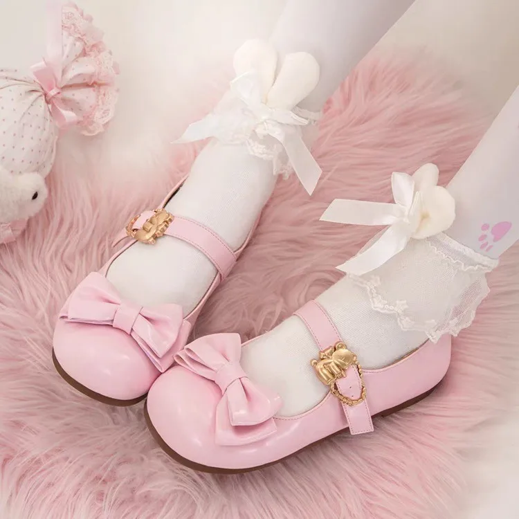 Red Polka Dot Flat Shoes 2025 New Style Bow Fairy Flat Soft Sole Round Toe Hollow Shallow Mouth High-end Single Shoes